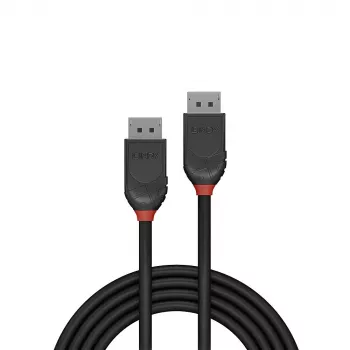 Lindy 1m DisplayPort 1.2 Kabel, Schwarz Line