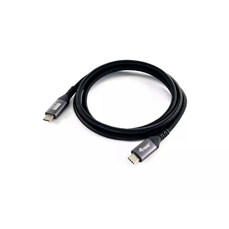 Equip USB 4 Gen 3 C auf C Kabel, M/M, 1,2m, 8K/60Hz, 40Gbps, PD3.1 240W
