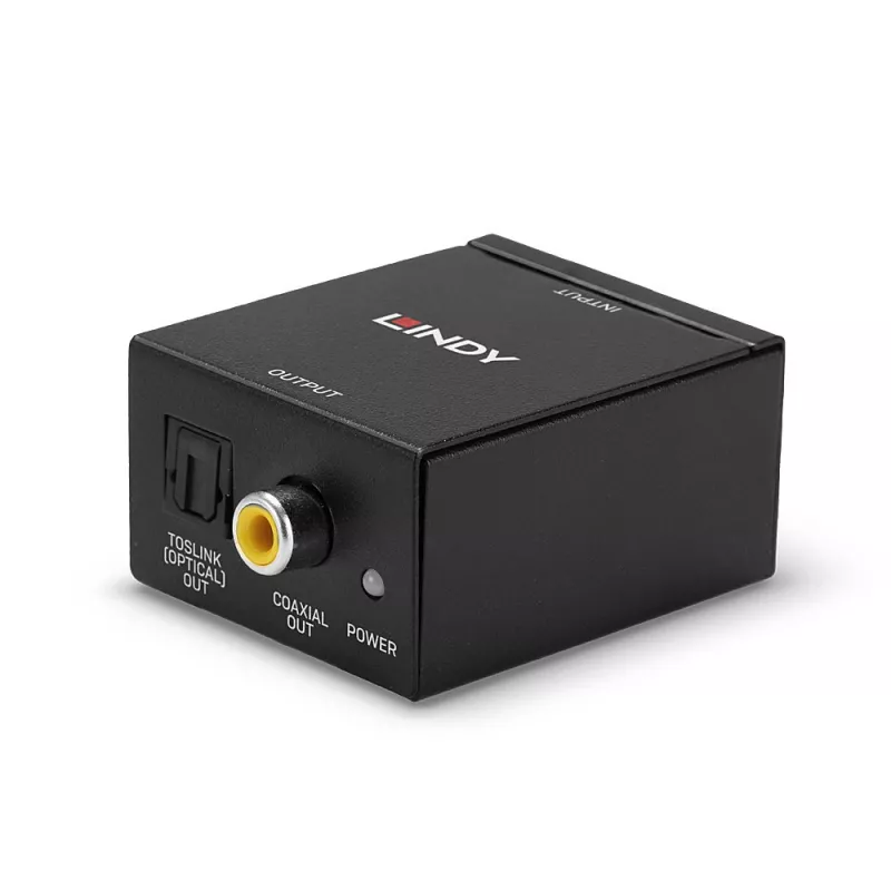 Phono auf TosLink (optisch) und koaxialer ADC Lindy 70309
