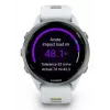 Smartwatch IFIT ICON Forerunner 970 — 1,4 Zoll (3,56 cm) AMOLED 454×454, GPS, Wi‑Fi, Titangehäuse, Silikonarmband (Weiß/Gelb), 56 g