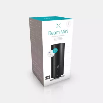 Luftbefeuchter Duux Beam Mini 2 Ultraschall — 3 L Wassertank, LED-Anzeige, Schwarz