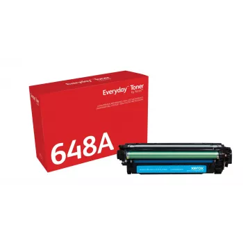 Everyday™ Cyan-Toner von Xerox kompatibel mit HP 648A (CE261A), Standardkapazität