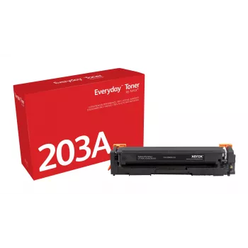 Everyday™ Schwarzer Toner von Xerox kompatibel mit HP 203A (CF540A), Standardkapazität
