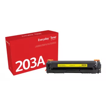 Everyday™ Gelber Toner von Xerox kompatibel mit HP 203A (CF542A), Standardkapazität