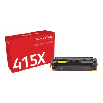 Everyday™ Gelber Toner von Xerox kompatibel mit HP 415X (W2032X), Hohe Kapazität