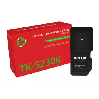 Everyday™ Schwarzer wiederaufbereiteter Toner von Xerox kompatibel mit Kyocera TK-5230K, Standardkapazität