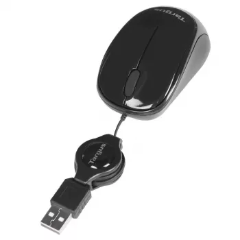 Targus AMU75EU Maus Reise Beidhändig USB Typ-A Blue Trace 1000 DPI