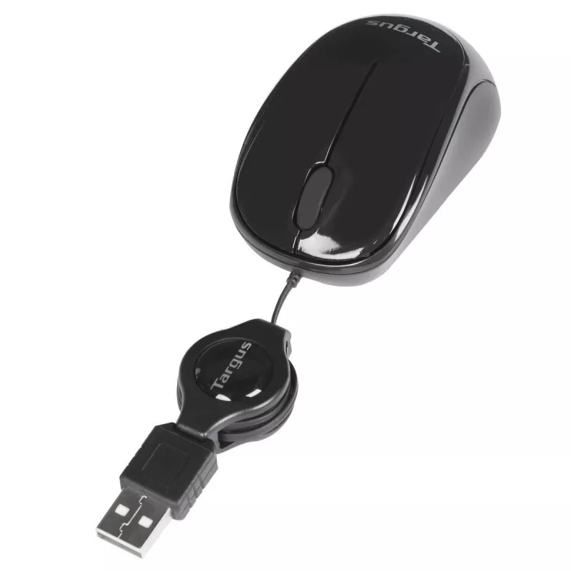 Targus AMU75EU Maus Reise Beidhändig USB Typ-A Blue Trace 1000 DPI