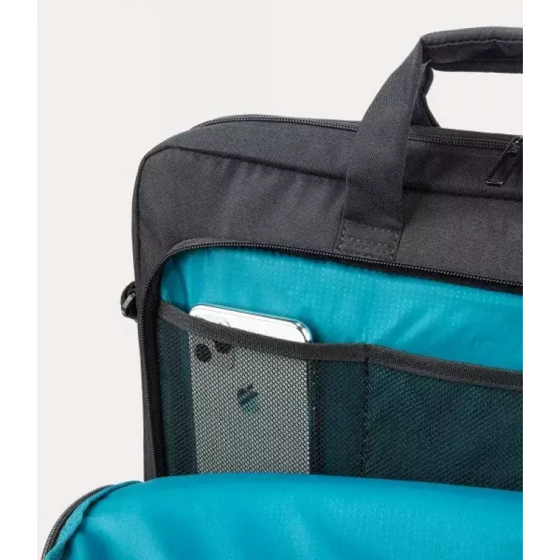 Shopper-Tasche Tucano BORSA NB 17 recycelter Kunststoff Schwarz Blau