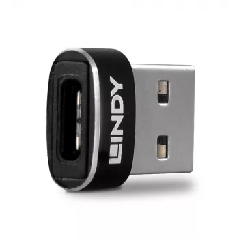 USB 2.0 Low Profile Typ-A-auf-C-Adapter Lindy 41884