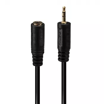 Lindy 2,5 mm Stecker auf 3,5 mm Buchse Audio-Adapter