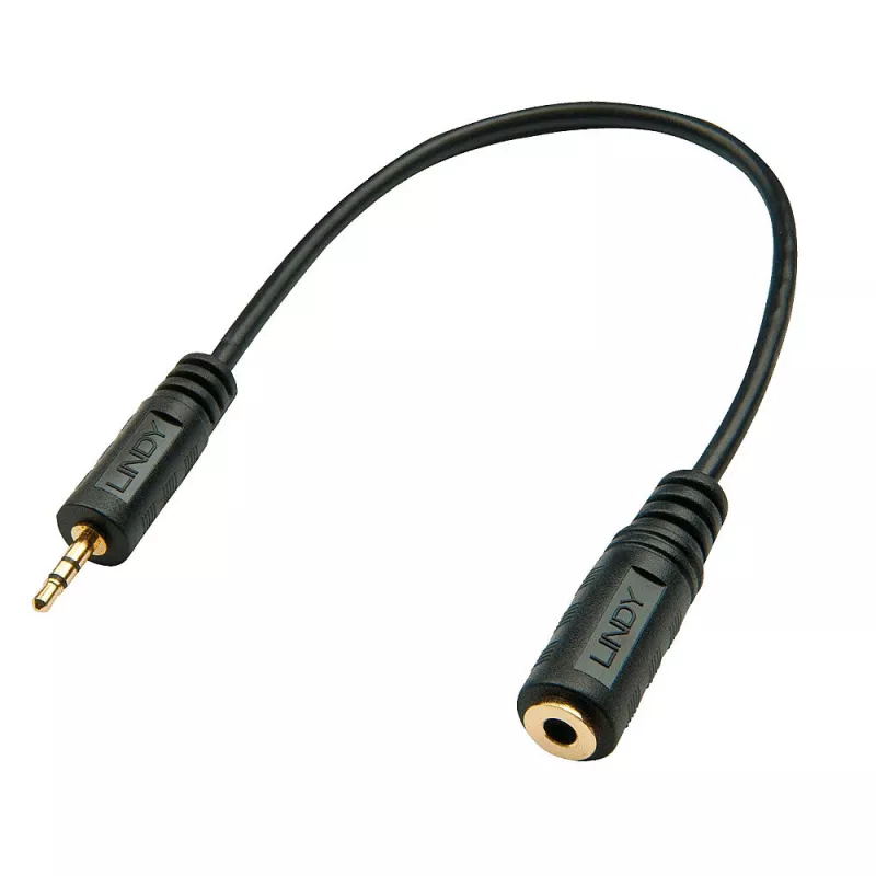 Lindy 2,5 mm Stecker auf 3,5 mm Buchse Audio-Adapter