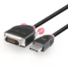 Lindy 2m DisplayPort auf DVI-D Kabel