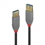 Lindy 1m USB 3.2 Typ A Verlängerungskabel, 5Gbit/s, Anthra Line