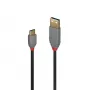 Lindy 2m USB 2.0 Typ A auf C Kabel, Anthra Line