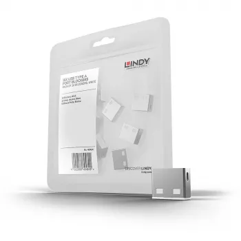 Port-Blocker Lindy USB Port Blocker (ohne Schlüssel) 10er-Pack Farbe Weiß