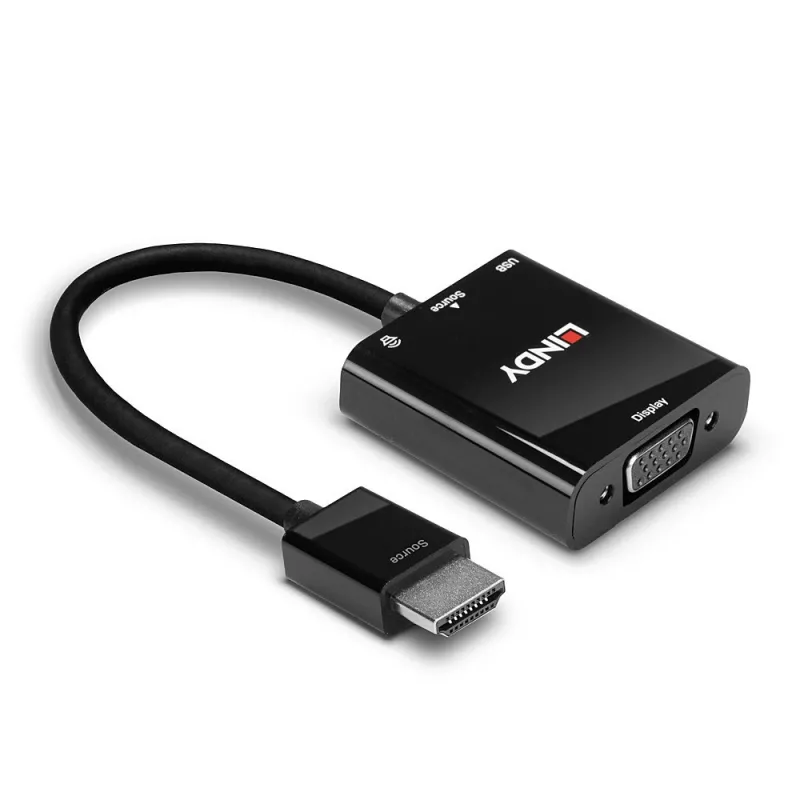 HDMI-zu-VGA- und Audio-Konverter Lindy 38285