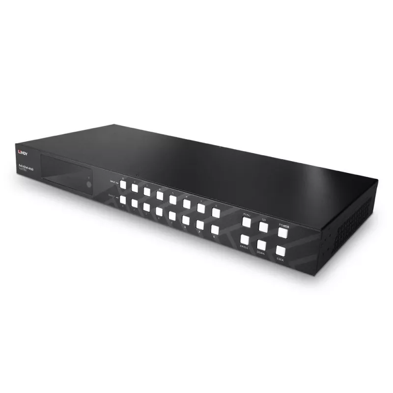 AV Matrix Switcher Lindy 8x8 HDMI 4K60 Matrix