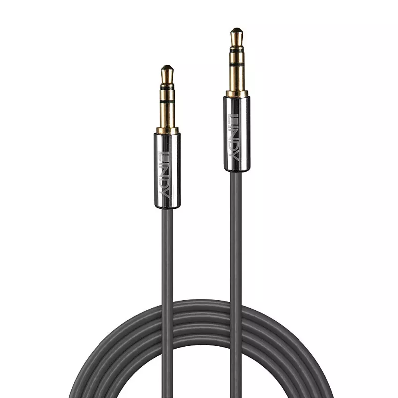 Lindy 2m 3,5mm Audiokabel, Cromo Line