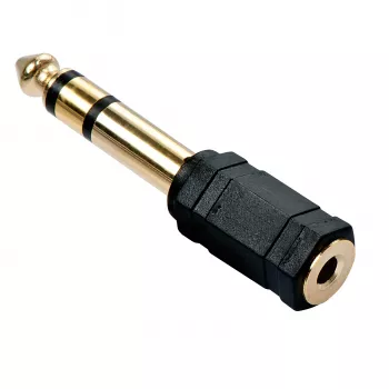 Lindy Adapter 3,5 mm Klinkenbuchse auf 6,3 mm Klinkenstecker