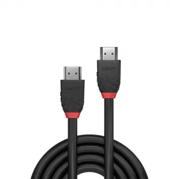 Lindy 10m Standard HDMI Kabel Schwarz Line HDMI 2.0 10,2 Gbit/s