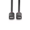 Lindy 1,5 m DisplayPort 1.2 Kabel, Schwarz Line