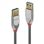 Lindy 36629 USB-Kabel USB 3.2 Gen 1 (3.1 Gen 1) 5 m USB A Grau