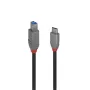 Lindy 2m USB 3.2 Typ-C-auf-B-Kabel, Anthra Line