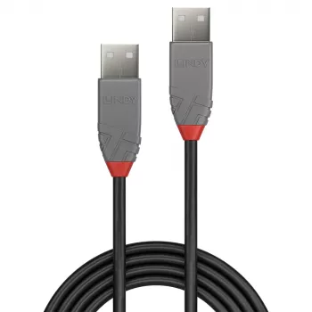 Lindy 5m USB 2.0 Typ-A-auf-A-Kabel, Anthra Line