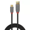 Lindy 1,5 m USB 3.2 Typ-A-auf-C-Kabel, 10 Gbit/s, 5 A, PD, Anthra Line
