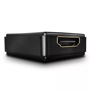 Lindy 50m HDMI 4K30 Repeater, HDCP 2.2, AV-Receiver, Kabelgebunden, Schwarz, HDCP