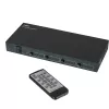 Lindy 4x4 HDMI 4K60 Matrix, HDMI, 4x HDMI, Metall, 1080p, 2160p, DTS-HD, Dolby TrueHD, 12 V