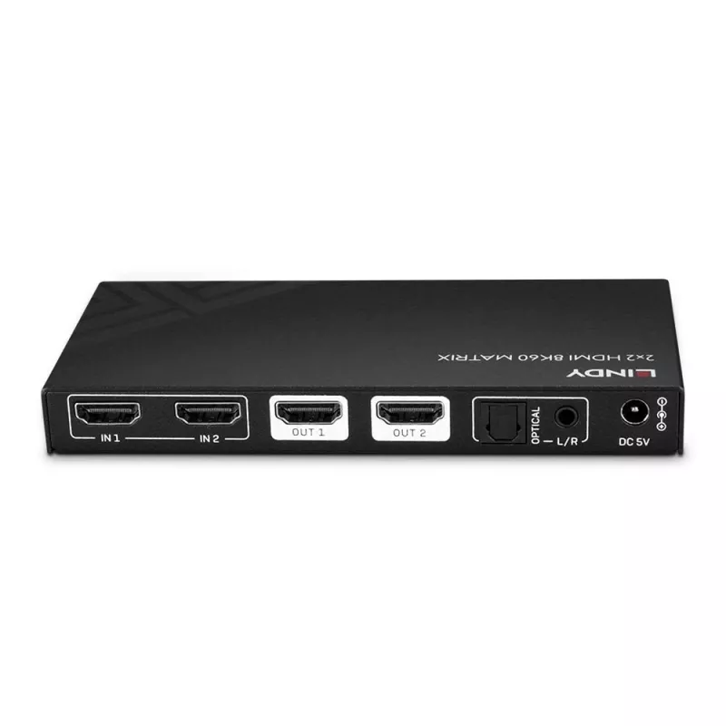 Lindy 38313 Matrix-Umschalter AV-Matrix-Switcher 6,2 W
