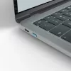 Port-Blocker Lindy USB Type C Port Blocker Key Packung mit 4 Stück Blau