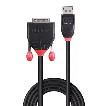 Lindy 1m DisplayPort-zu-DVI-D-Kabel