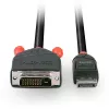 Lindy 1m DisplayPort-zu-DVI-D-Kabel