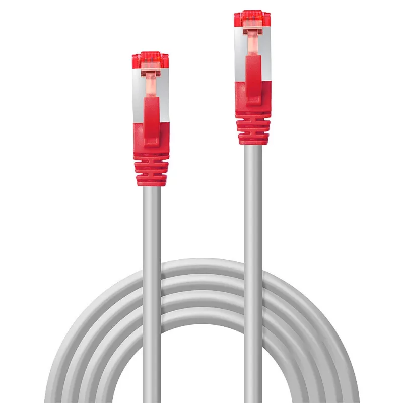 Networking Kabel Lindy CrossOver Cat.6 RJ-45 S/FTP 10m Grau