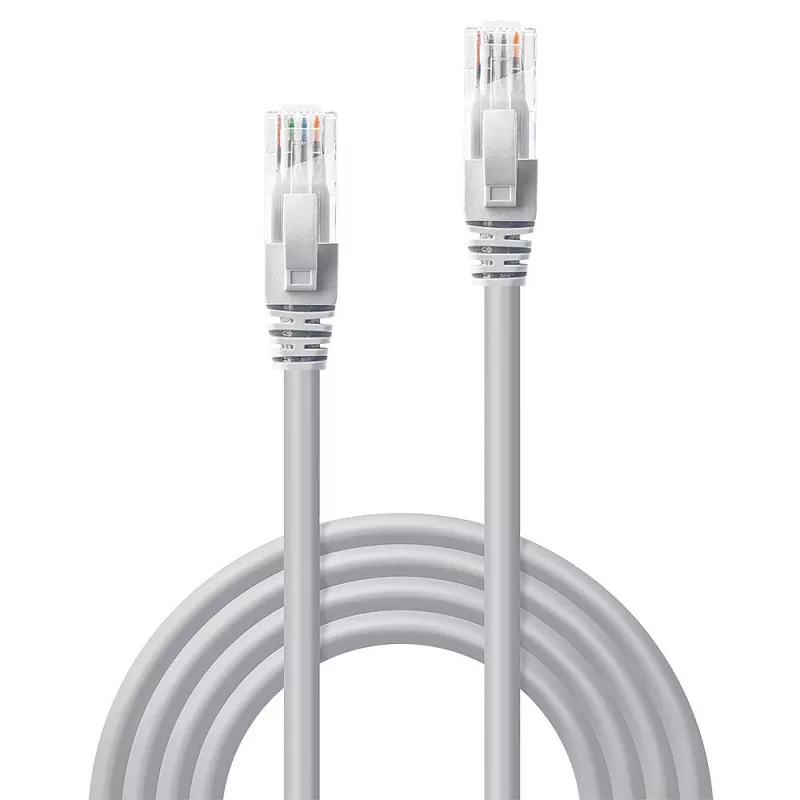 Lindy 0,3 m Cat.6 U/UTP Netzwerkkabel, Grau
