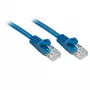 Lindy RJ-45/RJ-45 Cat6 0,5m Netzwerkkabel Blau U/UTP (UTP)