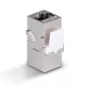 Netzwerkkabel Lindy CAT 6A Female Coupler Keystone RJ-45 Flach Metallisch 1 Stück