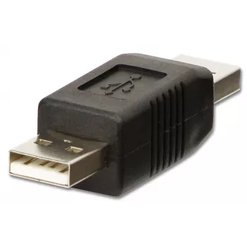 USB-Adapter Lindy USB A Stecker-auf-Stecker Adapter 71229