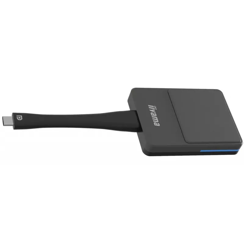 iiyama WP D002C Smart-TV-Dongle USB 4K Ultra HD Schwarz, Silber