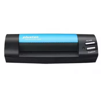 Plustek MobileOffice S602 Visitenkartenscanner 1200 x 1200 dpi A6 Schwarz, Blau