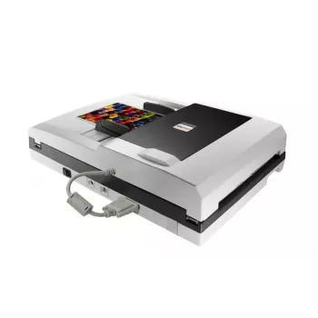 Plustek SmartOffice PL4080 ADF-Flachbett- & ADF-Scanner 600 x 600 DPI A4 Schwarz, Grau