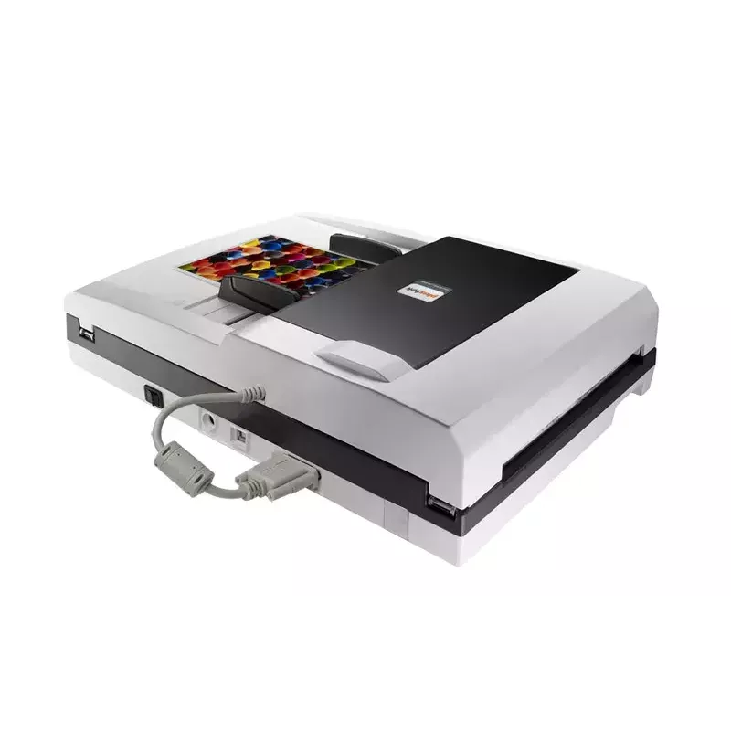 Plustek SmartOffice PL4080 ADF-Flachbett- & ADF-Scanner 600 x 600 DPI A4 Schwarz, Grau