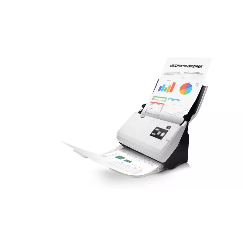 Plustek SmartOffice PN30U ADF-Scanner 600 x 600 DPI A4 Schwarz, Weiß