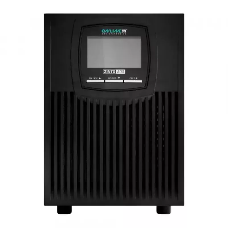 Unterbrechungsfreie Stromversorgung USV ONLINE USV-Systeme ZINTO 800 T 0,8 kVA 720 W 8 AC-Ausgänge