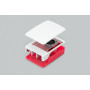 Raspberry Pi 5 Gehäuse, Rot/Weiß, mit Lüfter (SC1159)