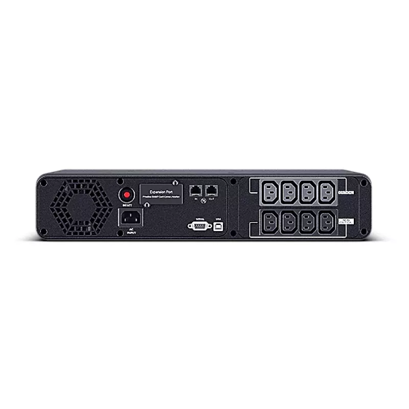 CyberPower CP1600EIPFCRM2U unterbrechungsfreie Stromversorgung (USV) Line-Interactive 1,6 kVA 1000 W 8 AC-Ausgänge