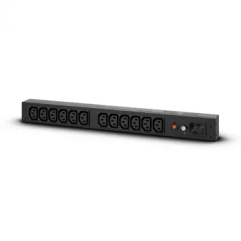 CyberPower PDU20BHVIEC12R Power Distribution Unit (PDU) 12 AC-Ausgänge 1U Schwarz